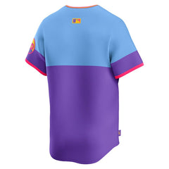 Colorado Rockies 2025 City Connect Limited Jersey - Purple/Light Blue