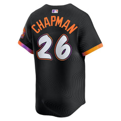 Matt Chapman San Francisco Giants 2025 City Connect Limited Jersey - Anthracite
