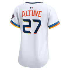 Jose Altuve Houston Astros Women's 2025 City Connect Limited Jersey White | Nike