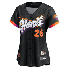Matt Chapman San Francisco Giants Women's 2025 City Connect Limited Jersey - Anthracite