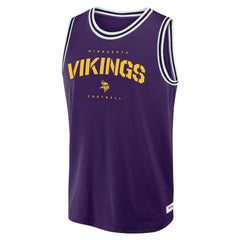 Minnesota Vikings Elements Future Ground Jersey Tank Top - Purple cheap