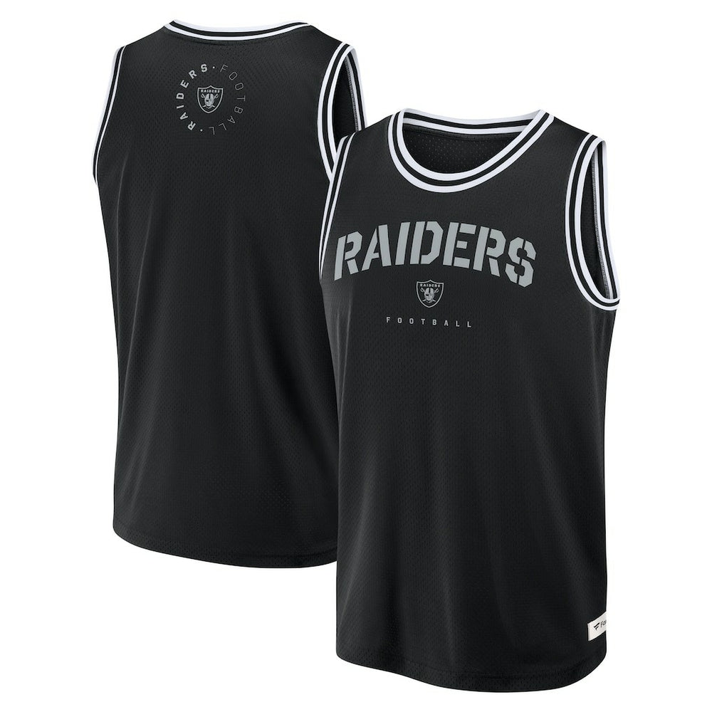 Las Vegas Raiders Elements Future Ground Jersey Tank Top - Black for sale
