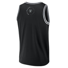 Las Vegas Raiders Elements Future Ground Jersey Tank Top - Black for sale