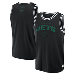 New York Jets Elements Future Ground Jersey Tank Top - Black discount