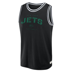 New York Jets Elements Future Ground Jersey Tank Top - Black discount