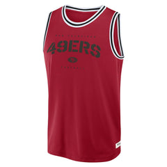 San Francisco 49ers Elements Future Ground Jersey Tank Top - Scarlet cheap