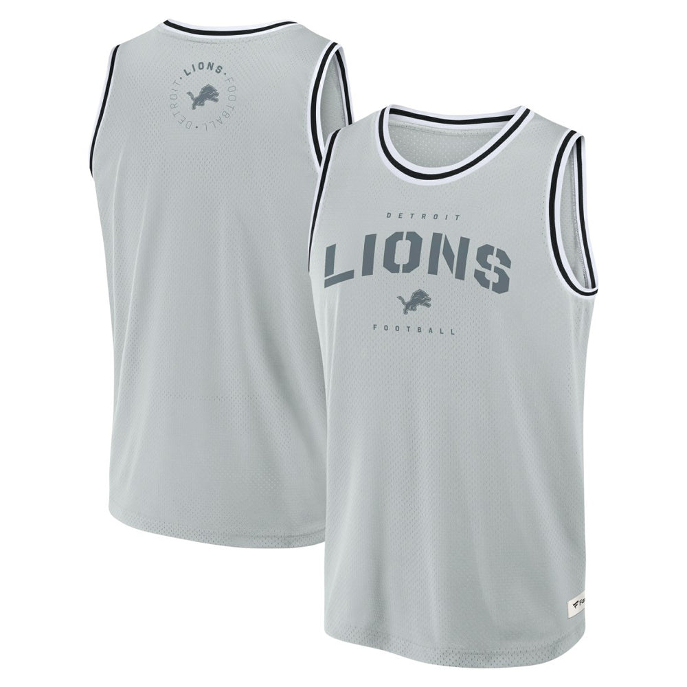 Detroit Lions Elements Future Ground Jersey Tank Top - Silver sale