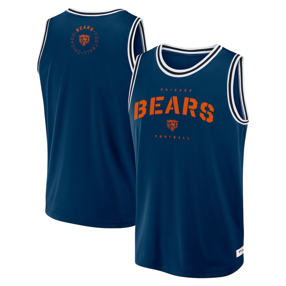 Chicago Bears Elements Future Ground Jersey Tank Top - Navy outlet