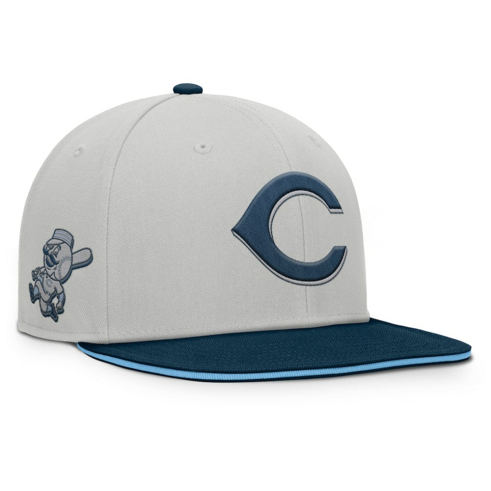 Cincinnati Reds Knuckleball Snapback Hat Gray