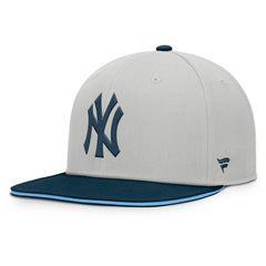 New York Yankees Knuckleball Snapback Hat Gray