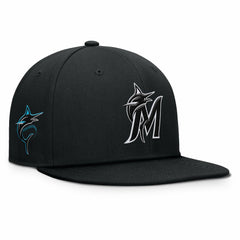Miami Marlins Walk-Off Bullpen Snapback Hat Black