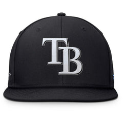 Tampa Bay Rays Walk-Off Bullpen Snapback Hat Black