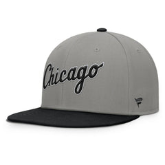 Chicago White Sox Clubhouse Dugout Fitted Hat Gray/Black