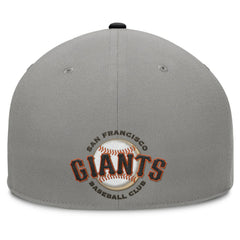 San Francisco Giants Clubhouse Dugout Fitted Hat Gray/Black