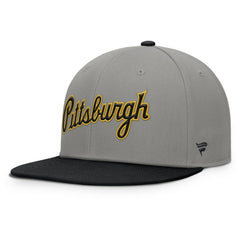Pittsburgh Pirates Clubhouse Dugout Fitted Hat Gray/Black
