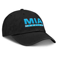 Miami Marlins Women's Fly Out Adjustable Hat Black