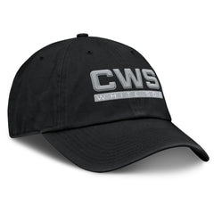 Chicago White Sox Women's Fly Out Adjustable Hat Black