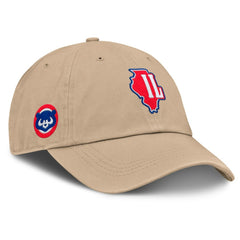 Chicago Cubs Women's Cooperstown Collection Adjustable Hat Tan