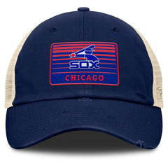 Chicago White Sox Cooperstown Collection Eastbound Mesh Adjustable Hat Navy/Natural