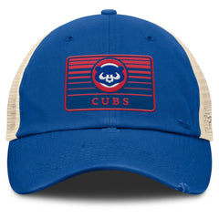Chicago Cubs Cooperstown Collection Eastbound Mesh Adjustable Hat Royal/Natural