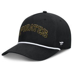 Pittsburgh Pirates Clubhouse Foul Ball A-Frame Adjustable Hat Black