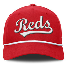 Cincinnati Reds Clubhouse Foul Ball A-Frame Adjustable Hat Red