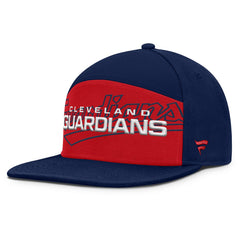 Cleveland Guardians Clubhouse Splitter Snapback Hat Navy/Red