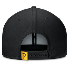 Pittsburgh Pirates Clubhouse Splitter Snapback Hat Black/Gold