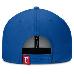 Texas Rangers Clubhouse Splitter Snapback Hat Royal/Red