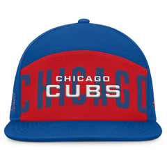 Chicago Cubs Clubhouse Splitter Snapback Hat Royal/Red