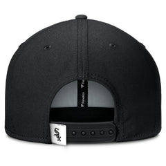 Chicago White Sox Clubhouse Splitter Snapback Hat Black/White