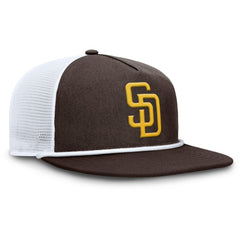 San Diego Padres Clubhouse Change Up Snapback Hat Brown/White