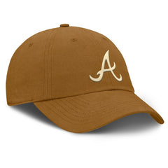 Atlanta Braves Act Natural Chopper Adjustable Hat Brown