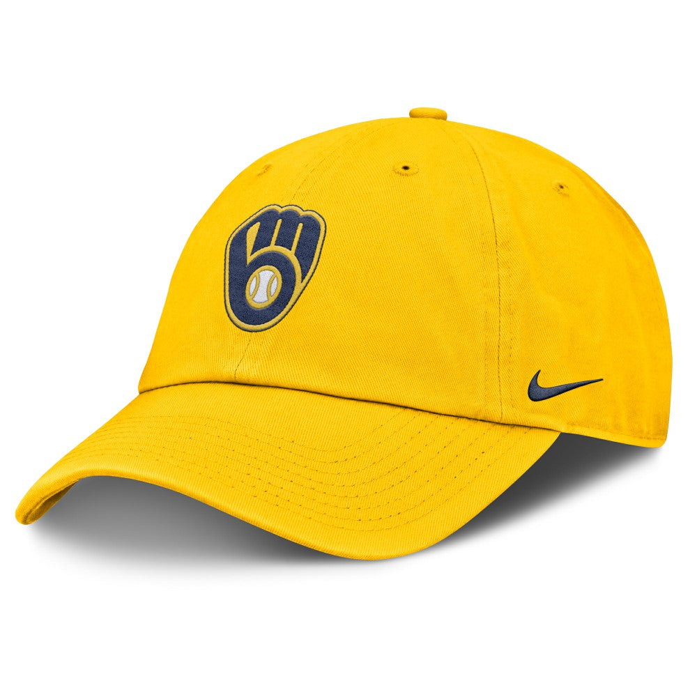 Milwaukee Brewers Club Adjustable Hat Gold | Nike