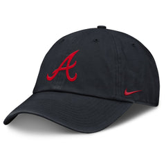 Atlanta Braves Club Adjustable Hat Navy | Nike