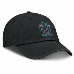 Miami Marlins Unisex 2025 City Connect Club Adjustable Hat Black | Nike