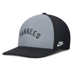 New York Yankees Pro Performance Snapback Hat Gray/Navy | Nike