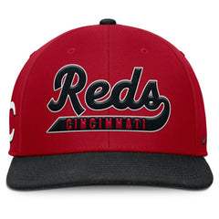 Cincinnati Reds Pro Performance Snapback Hat Red/Black | Nike