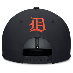 Detroit Tigers Pro Performance Snapback Hat Gray/Navy | Nike