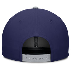 Los Angeles Dodgers Pro Performance Snapback Hat Navy/Gray | Nike