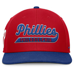 Philadelphia Phillies Pro Performance Snapback Hat Red/Royal | Nike