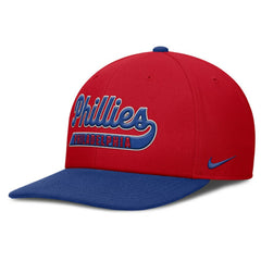 Philadelphia Phillies Pro Performance Snapback Hat Red/Royal | Nike