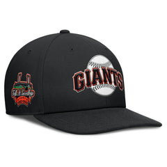 San Francisco Giants Pro Performance Snapback Hat Black | Nike