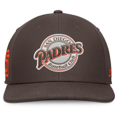 San Diego Padres Pro Performance Snapback Hat Brown | Nike