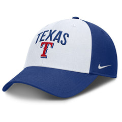 Texas Rangers Club Performance Adjustable Hat White/Royal | Nike