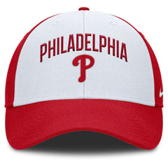 Philadelphia Phillies Club Performance Adjustable Hat White/Red | Nike