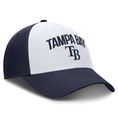 Tampa Bay Rays Club Performance Adjustable Hat White/Navy | Nike