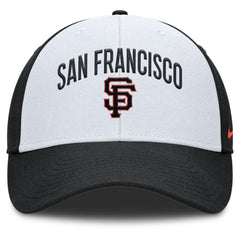 San Francisco Giants Club Performance Adjustable Hat White/Black | Nike