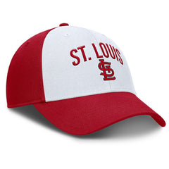 St. Louis Cardinals Club Performance Adjustable Hat White/Red | Nike