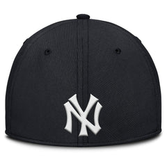 New York Yankees Rise Swoosh Performance Flex Hat Gray/Navy | Nike